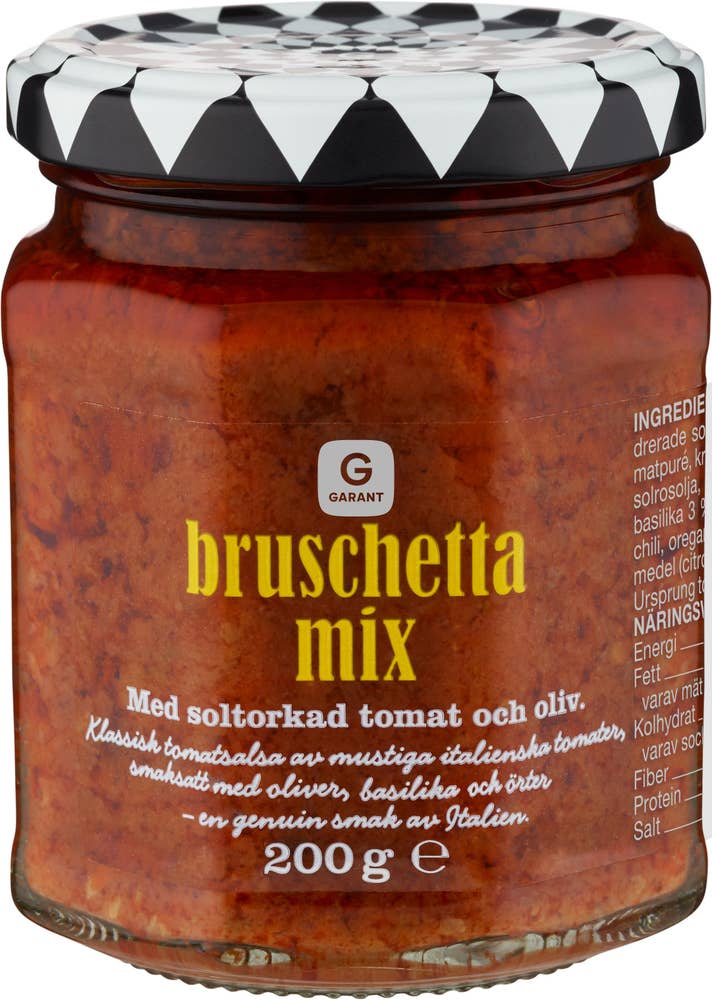 Garant Toppingmix för Bruschetta