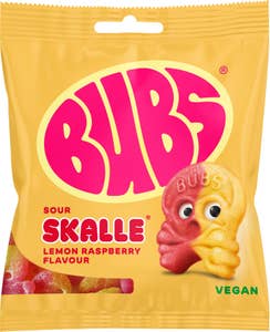 BUBS Sur Skalle Citron & Hallon Veganska