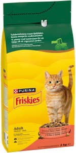 Friskies Torrfoder Adult Ox & Kyckling med Grönsaker