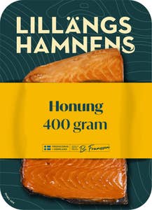 Lillängshamnens Varmrökt Laxfilé Honung