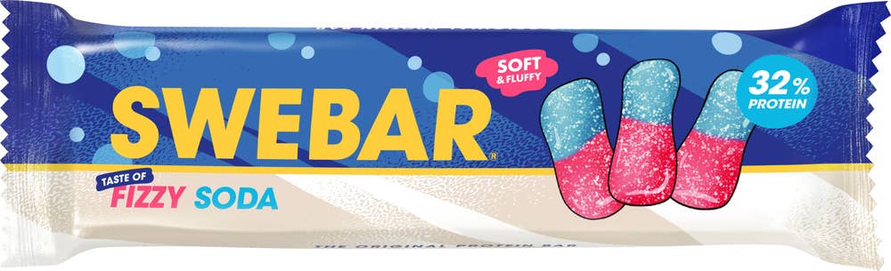 Swebar Proteinbar Fizzy Soda