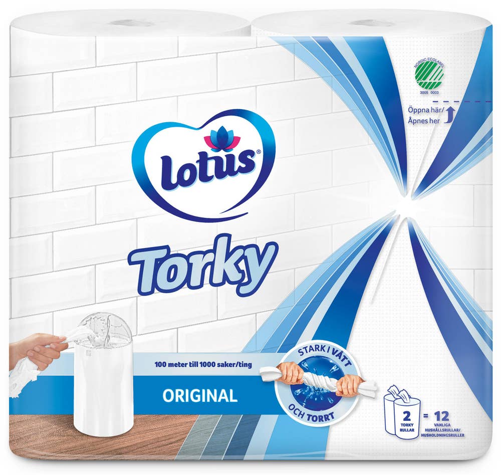 Lotus Hushållspapper Torky