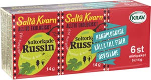 Saltå Kvarn Russin EKO/KRAV 6-p