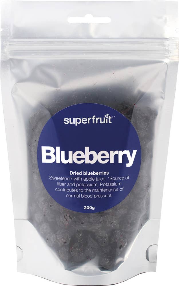 Superfruit Blåbär Torkade