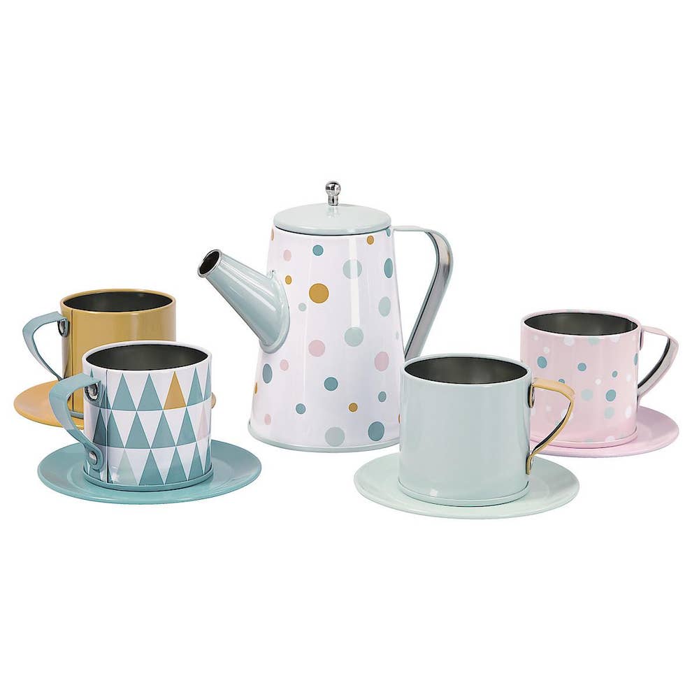 Clas Ohlson Barnservis i Plåt 9 Delar Clas Ohlson