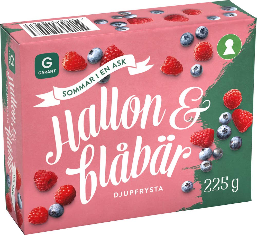Garant Hallon & Blåbär Frysta