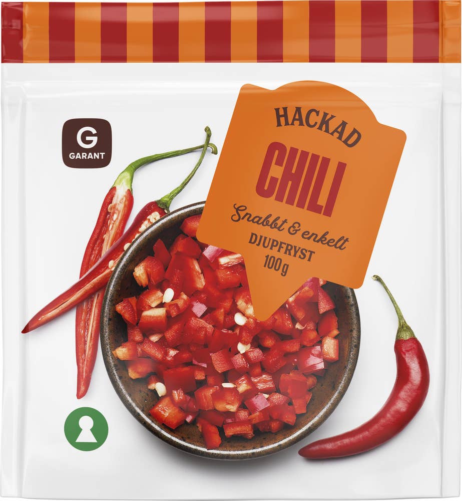 Garant Chili Hackad Fryst