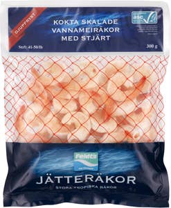 Feldts Vannameiräka Kokta 41/50 ASC Fryst