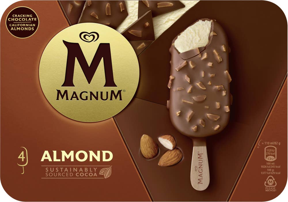 Magnum Glass Mandel 4-p