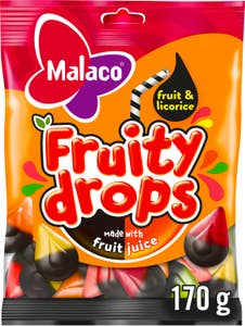 Malaco Fruity Drop Fruit & Licorice