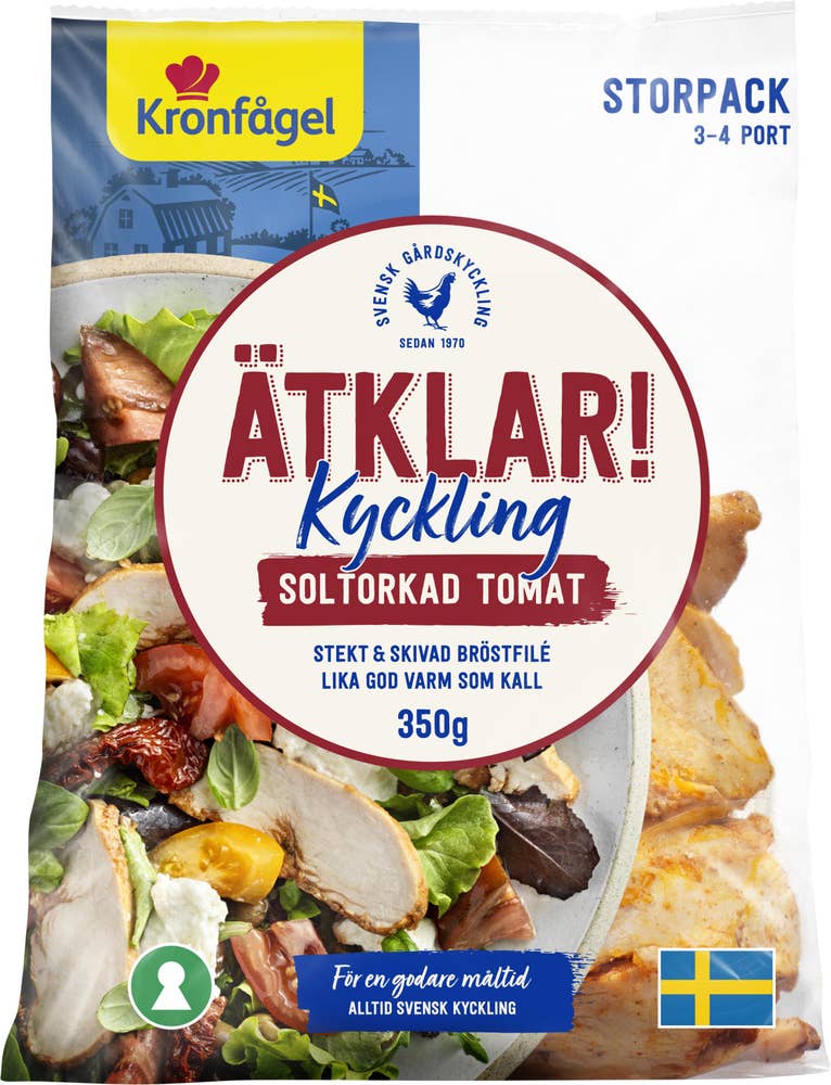 Kronfågel Ätklar Kyckling Soltorkad Tomat Tärnad