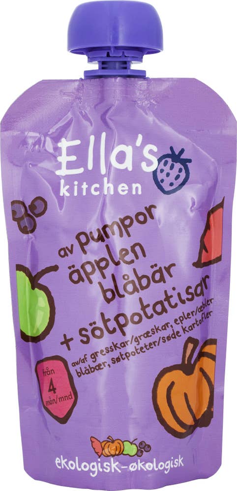Ej sorterad Pumpa Äpple Blåbär4M Ellas Kitchen