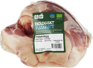 Garant Eko Fläsklägg med Ben Rimmad EKO/KRAV