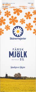 Skånemejerier Färsk Standardmjölk 3%