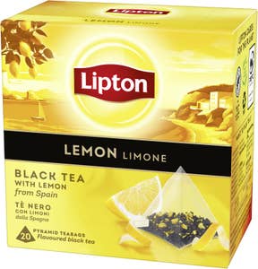 Lipton Svart Te Citron
