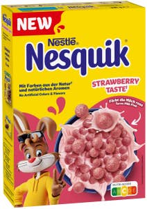 Nestlé Flingor Nesquik Jordgubb