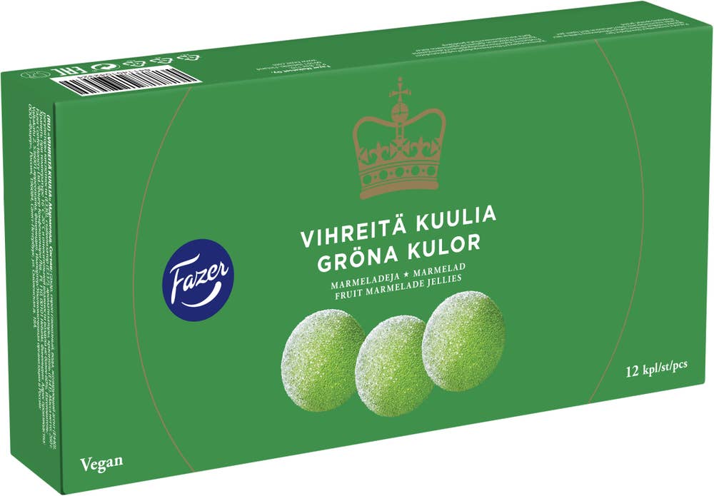 Fazer Gröna Kulor Marmelad