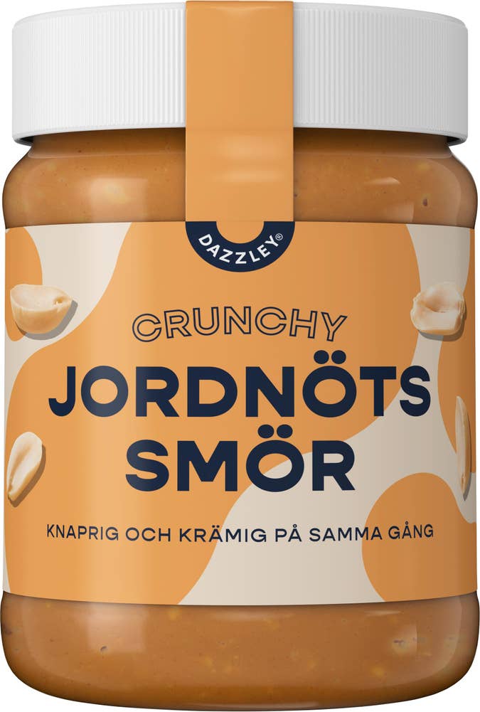 Dazzley Jordnötssmör Crunchy