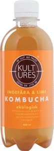 Kultures Kombucha Ingefära & Lime EKO