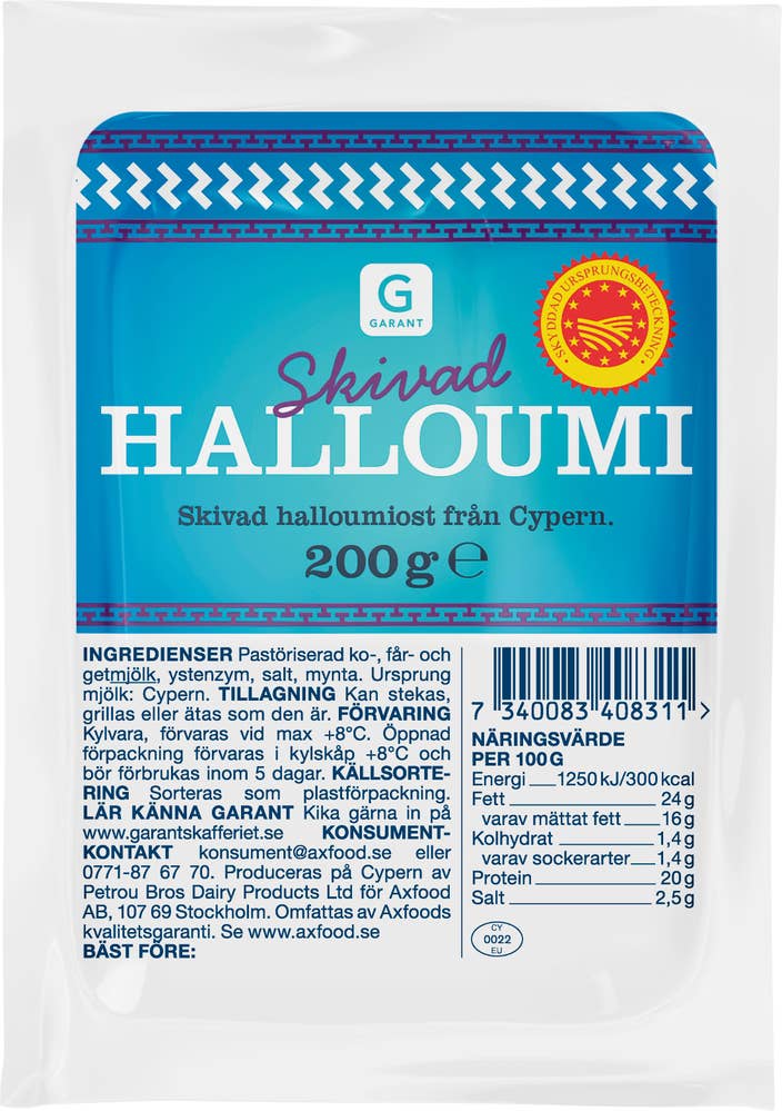 Garant Halloumi Skivad