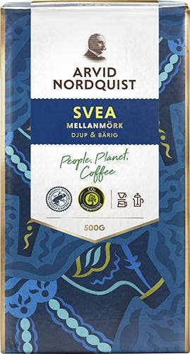 Arvid Nordquist Svea Bryggkaffe Mellanmörk