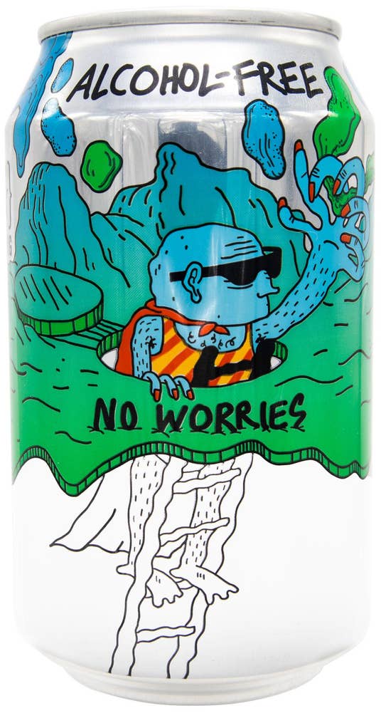 Lervig Öl No Worries Pale Ale Alkoholfri 0,5%