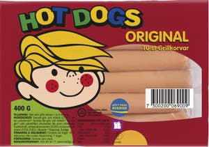 Hot Dogs Grillkorv 10-p