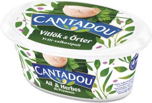 Cantadou Färskost Vitlök och Örter 32%