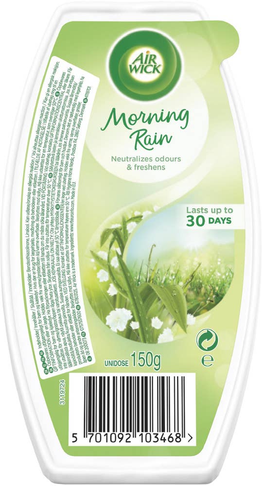 Ej sorterad Luftfräschare Gel MorningRain Air Wick