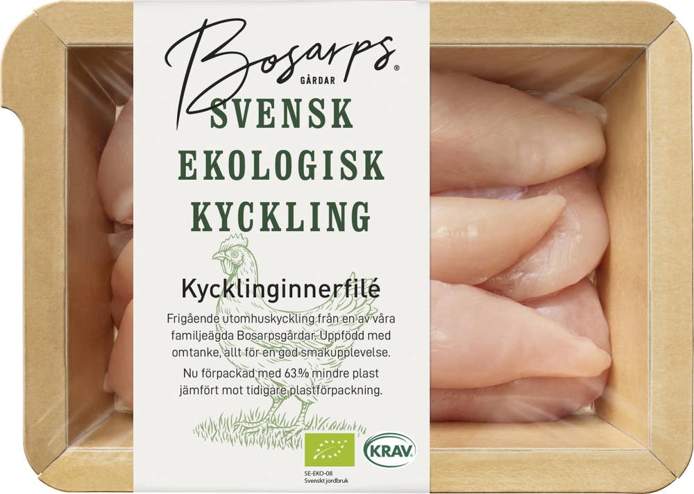 Kycklinginnerfilé EKO/KRAV