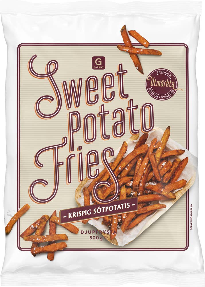 Garant Sweet Potato Fries Fryst