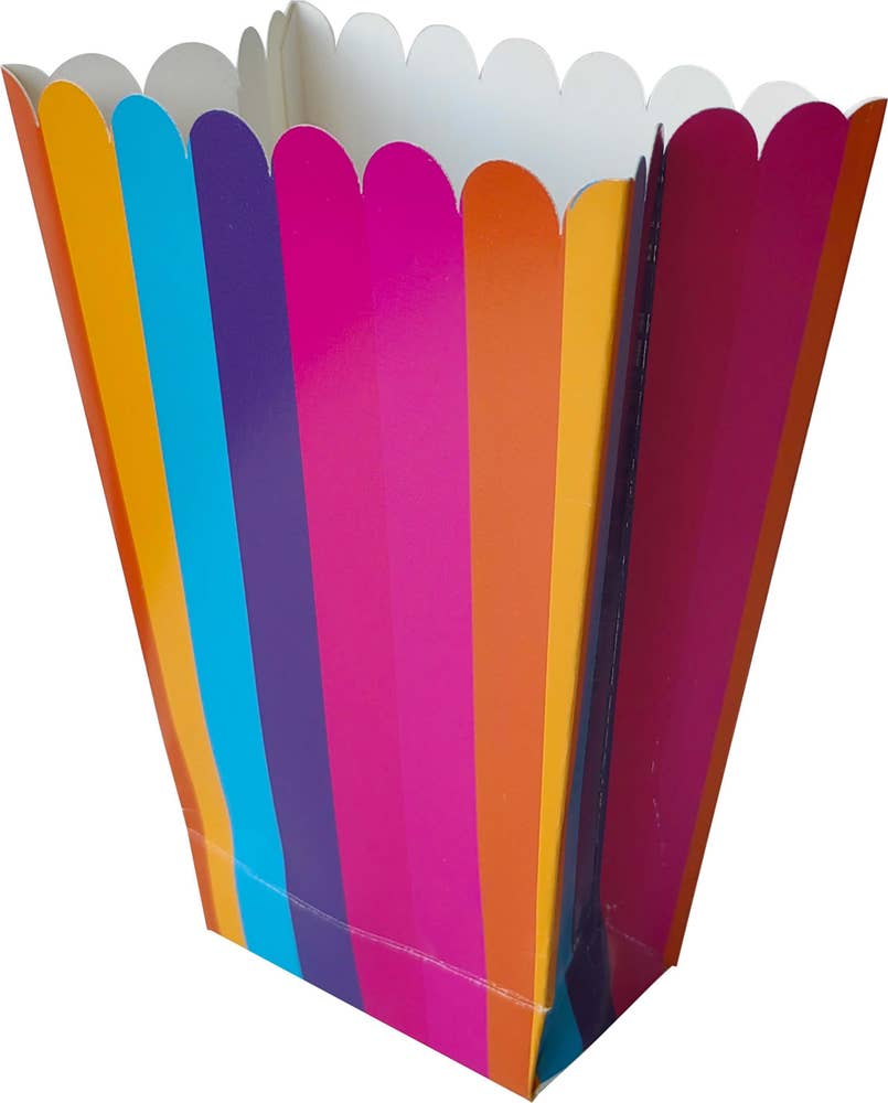 Hedlundgruppen Popcornbox Multifärgad 19x9cm