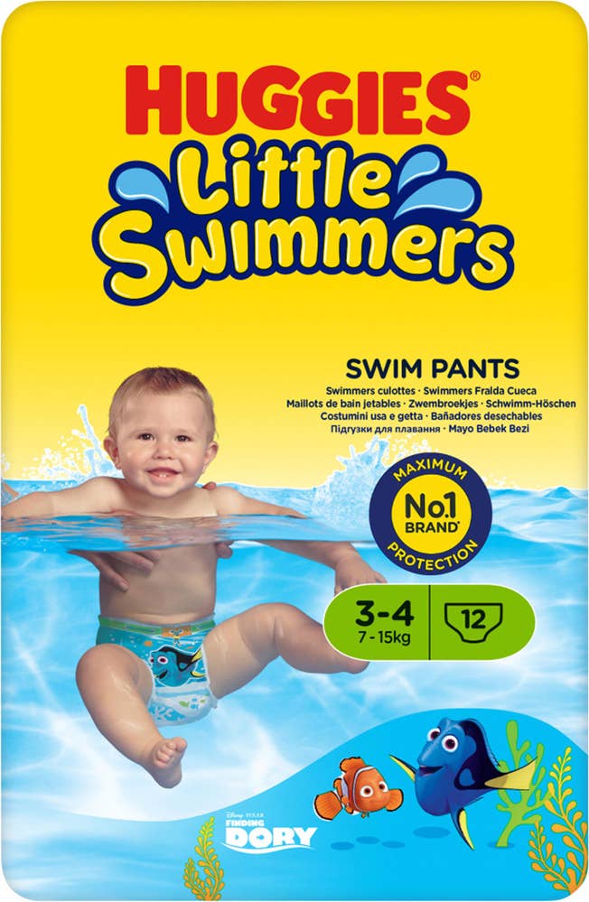 Huggies Badblöjor 7-15kg