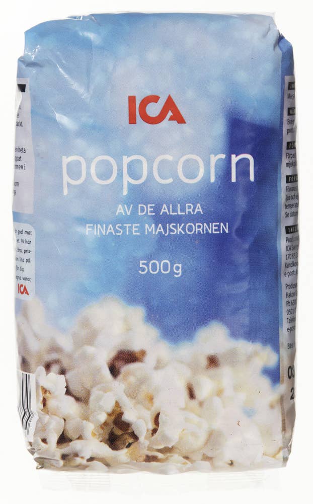 Ej sorterad Popcorn Ica