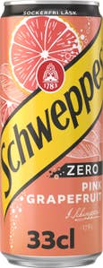 Schweppes Pink Grapefruit Zero