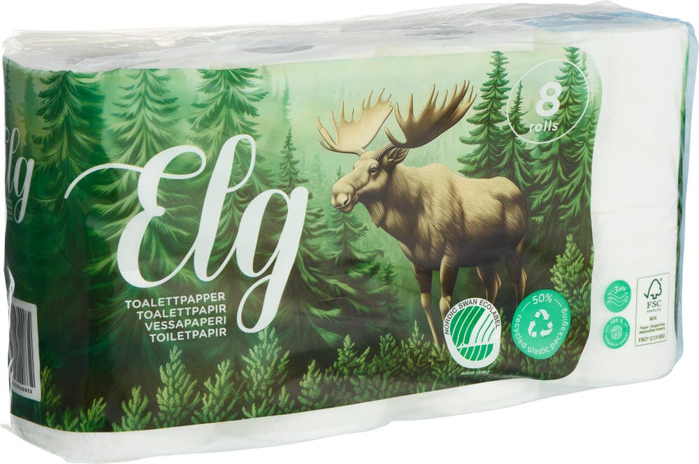 Elg Toalettpapper Nyfiber