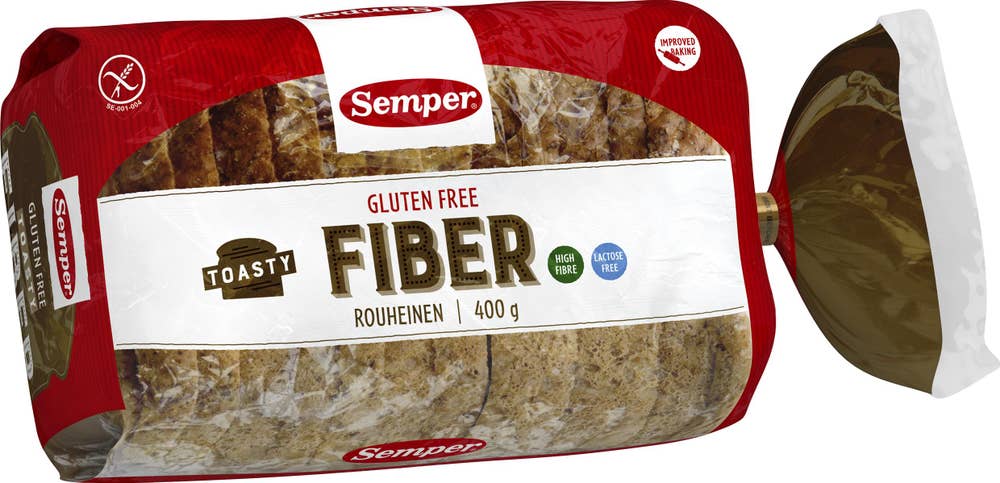 Semper Toasty Fiber Glutenfri Fryst