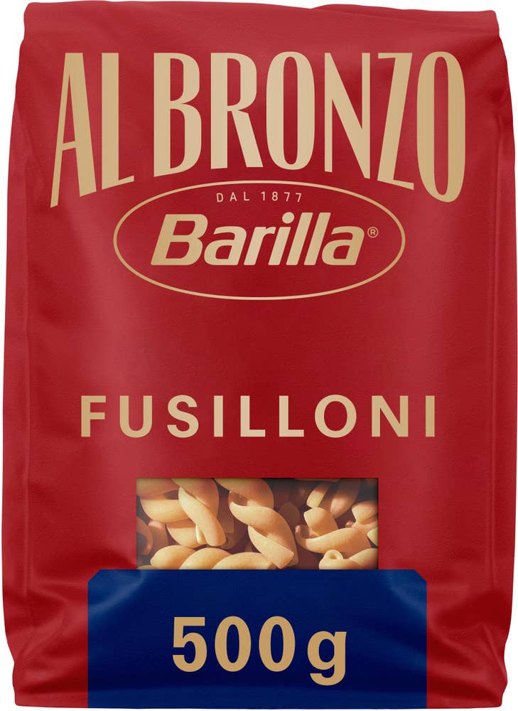 Barilla Pasta Fusilloni Al Bronzo