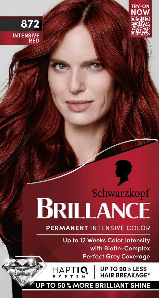 Brillance Hårfärg 872 Intensiv Red