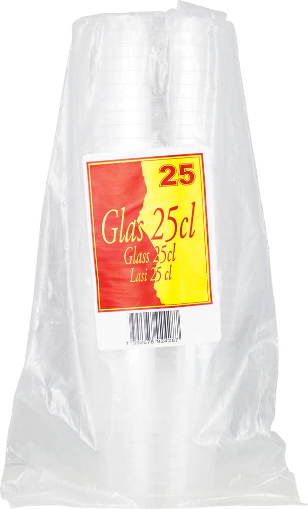 Lito Plast Engångsglas 25cl 25-p Lito Plast
