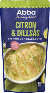 Abba Middagsklart Citron & Dillsås för Ugnsbakad Lax