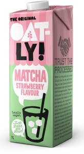 Oatly Havredryck Matcha Jordgubbe 2,8%