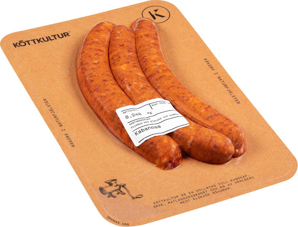 Färsk Kabanoss