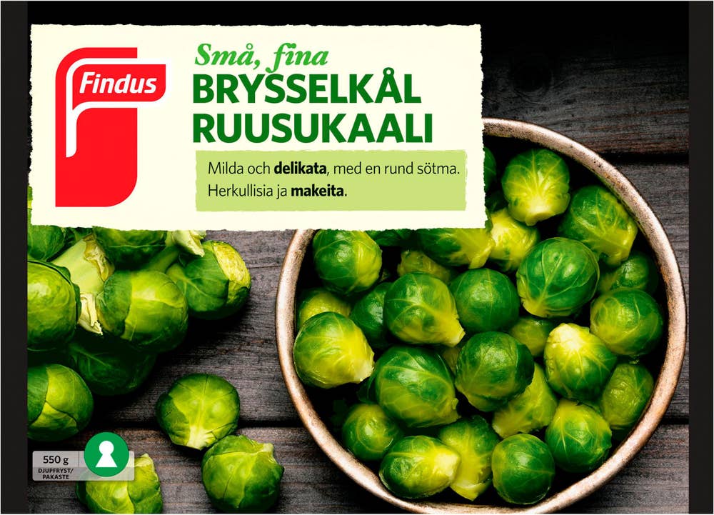 Findus Brysselkål Fryst