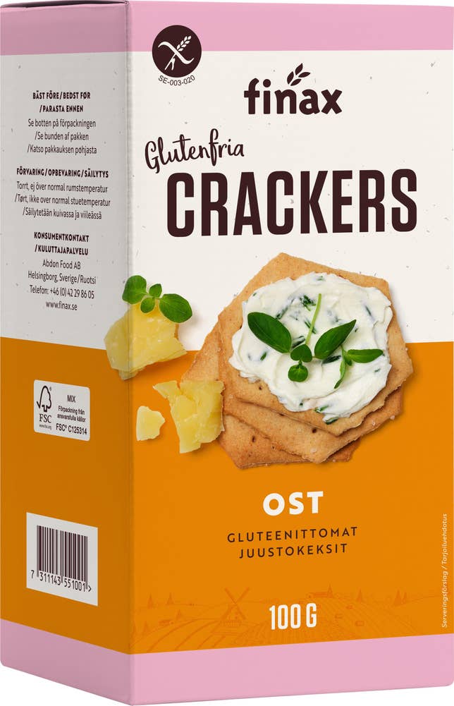 Finax Ostkex Glutenfri