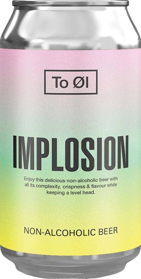 To Øl Öl Implosion Pale Ale Alkoholfri 0,3%