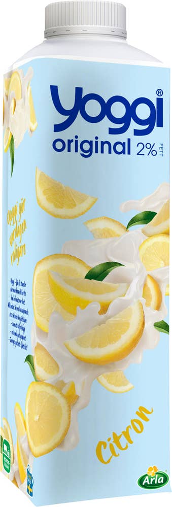 Yoggi® Yoghurt Citron 2%