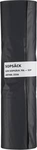 GARBAGE BAG Sopsäck Svart 70L