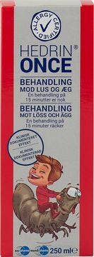 Hedrin Once Hedrin Once, Lusmedel