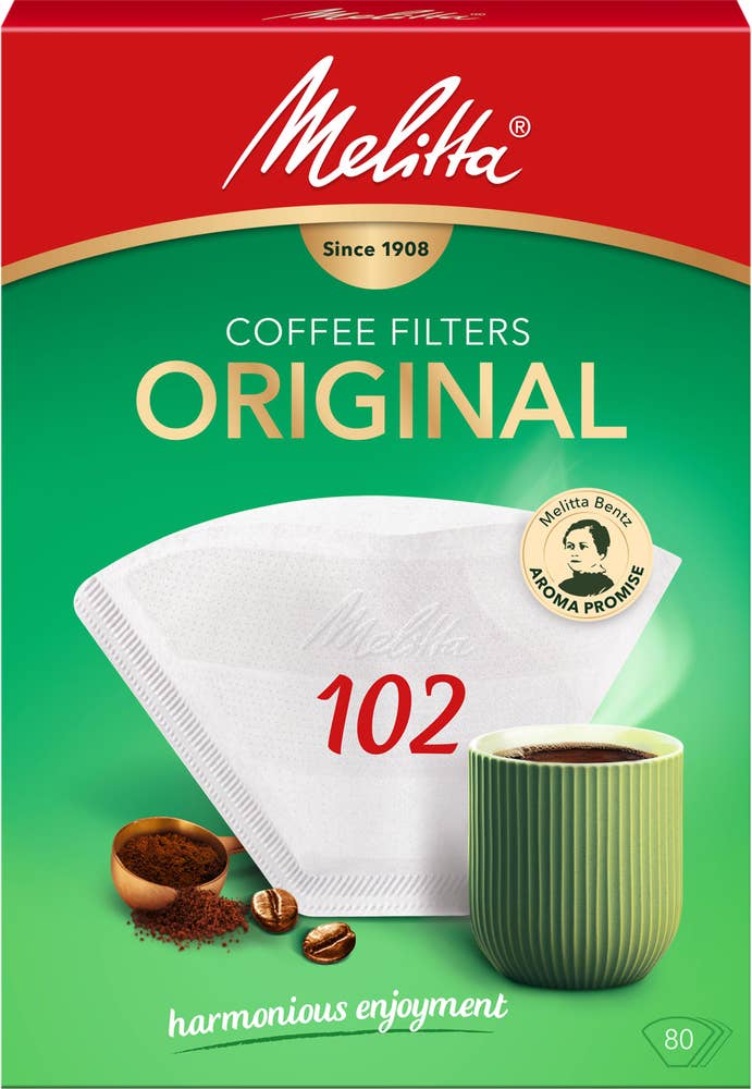 Melitta Kaffefilter 102 Vit